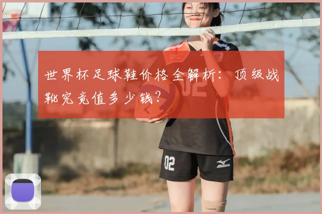 世界杯足球鞋价格全解析：顶级战靴究竟值多少钱？